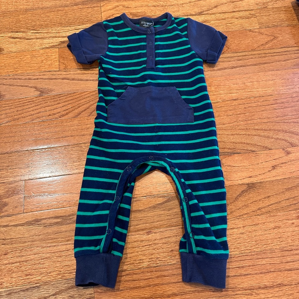 Little Bipsy short sleeve romper